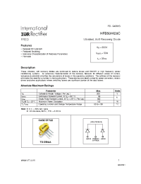 Datasheet HFB50HI20C manufacturer IRF