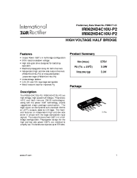 Datasheet IR062HD4C10U-P2 manufacturer IRF