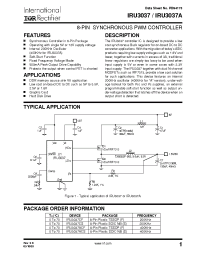 Datasheet IRF7457 manufacturer IRF