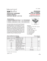 Datasheet IRHE9230 manufacturer IRF