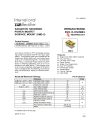 Datasheet IRHNA57264SE manufacturer IRF