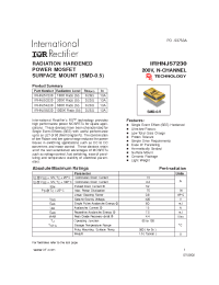 Datasheet IRHNJ53230 manufacturer IRF