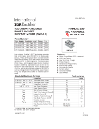 Datasheet IRHNJ54Z30 manufacturer IRF