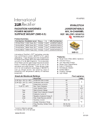 Datasheet IRHNJ57034 manufacturer IRF