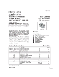 Datasheet IRHNJ67130 manufacturer IRF