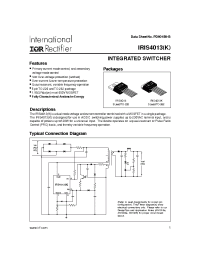 Datasheet IRIS40131 manufacturer IRF