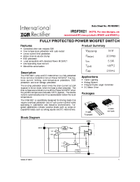 Datasheet IRSF3021L manufacturer IRF