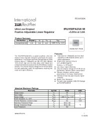 Datasheet IRUH50PA23A1M manufacturer IRF