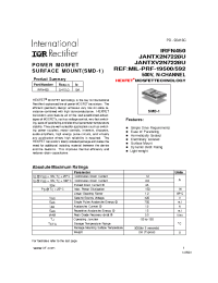 Datasheet JANTX2N7228U manufacturer IRF