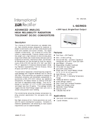 Datasheet M3L2812D manufacturer IRF