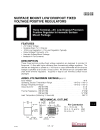 Datasheet OM185-5SR manufacturer IRF