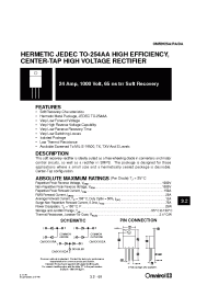 Datasheet OM5262SA manufacturer IRF