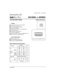 Datasheet SD1053C22S30L manufacturer IRF