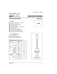 Datasheet SD253N04S15MV manufacturer IRF