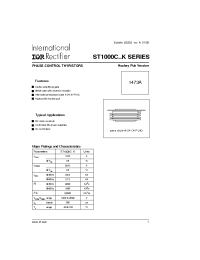Datasheet ST1000C20K0L manufacturer IRF