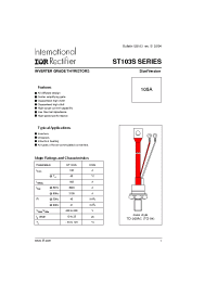 Datasheet ST103S04PFL0 manufacturer IRF