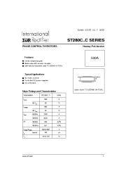 Datasheet ST280C04C0 manufacturer IRF