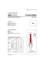 Datasheet ST333S04PFL0 manufacturer IRF