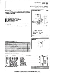 Datasheet 2SC3438 manufacturer Isahaya