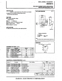 Datasheet 2SC5212 manufacturer Isahaya