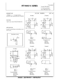 Datasheet RT1N431X manufacturer Isahaya