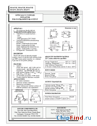 Datasheet H11AV3 manufacturer Isocom