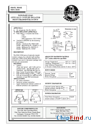 Datasheet IS205 manufacturer Isocom