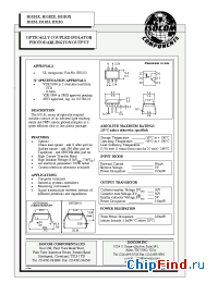 Datasheet IS604 manufacturer Isocom