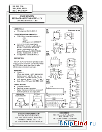 Datasheet IS74 manufacturer Isocom