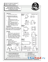 Datasheet PS2502-4 manufacturer Isocom