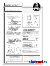 Datasheet TIL111 manufacturer Isocom