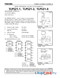 Datasheet TLP521-1A manufacturer Isocom