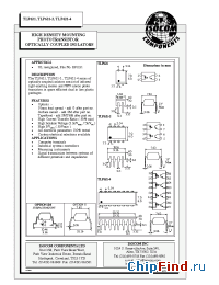 Datasheet TLP621-2 manufacturer Isocom