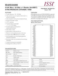 Datasheet 42S32200 manufacturer ISSI