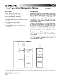 Datasheet IS27HC010 manufacturer ISSI