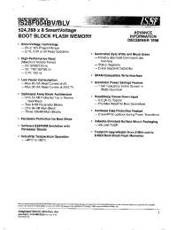 Datasheet IS28F004BL manufacturer ISSI