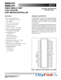 Datasheet IS80LV31-24 manufacturer ISSI