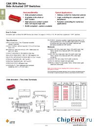Datasheet BPA02K manufacturer ITT