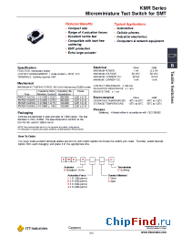 Datasheet KMR221G manufacturer ITT
