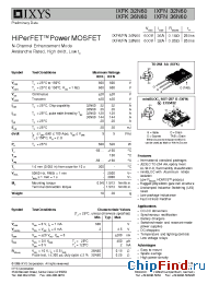 Datasheet 32N60 manufacturer IXYS