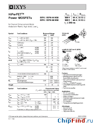 Datasheet 44N50 manufacturer IXYS