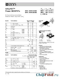 Datasheet 44N50S manufacturer IXYS
