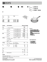 Datasheet CS1011-25IO1 manufacturer IXYS