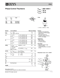 Datasheet CS8-12IO2 manufacturer IXYS