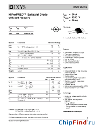 Datasheet DSEC10-02A manufacturer IXYS