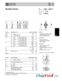 Datasheet DSI70-04A manufacturer IXYS