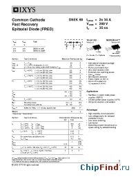 Datasheet DSS10-0035A manufacturer IXYS