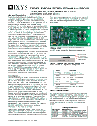 Datasheet EVDD409 производства IXYS