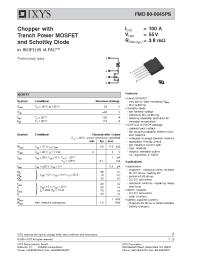 Datasheet FMD80-0045PS manufacturer IXYS