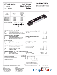 Datasheet HTZ240F12K manufacturer IXYS